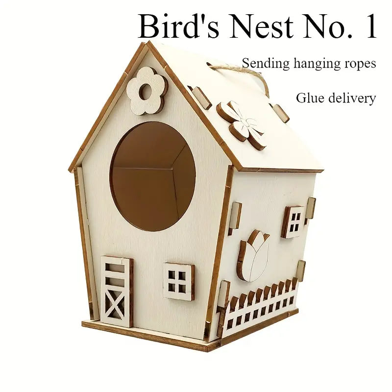 Birdhouse 1 (3D Wooden Puzzle)