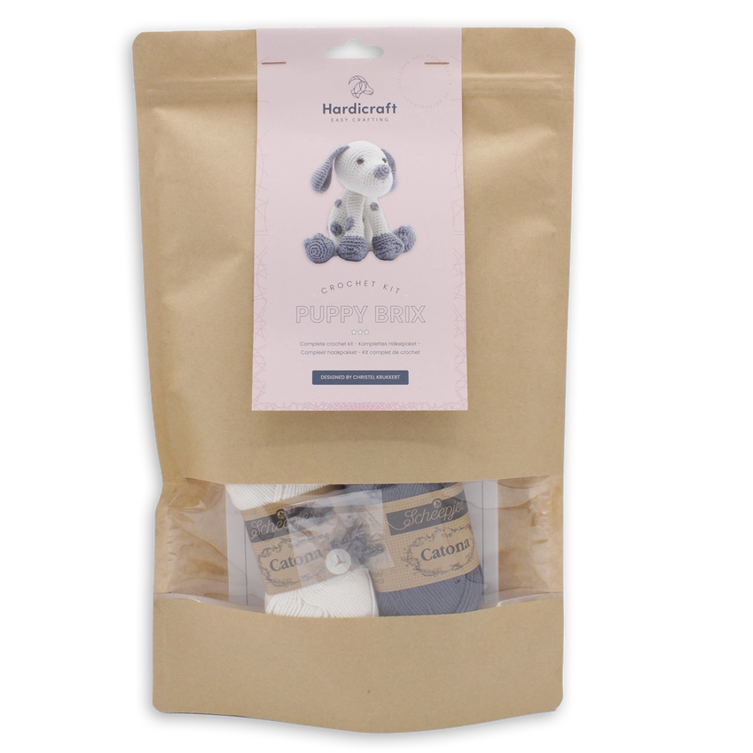 Brix the Puppy (Crochet kit)