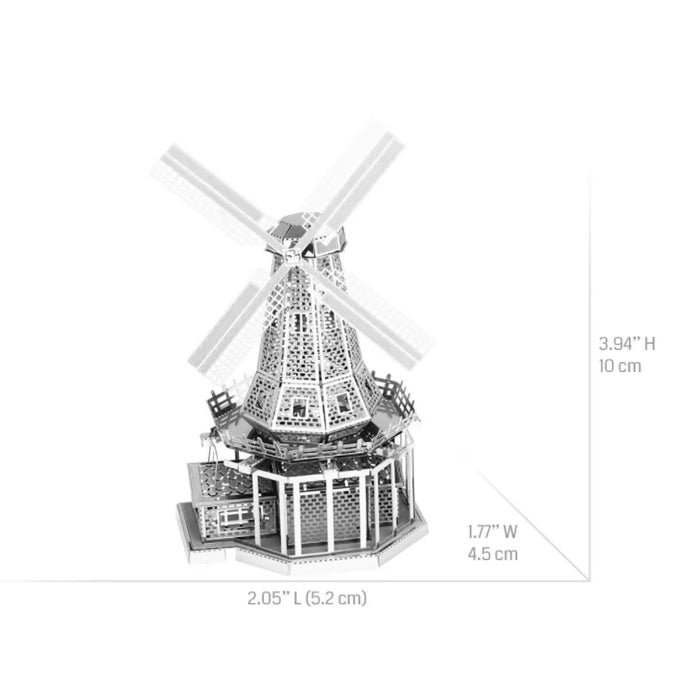 Dutch Windmill (3D Metal Puzzle)