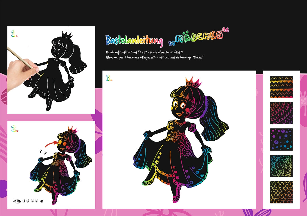Magic Scratch Design Girl