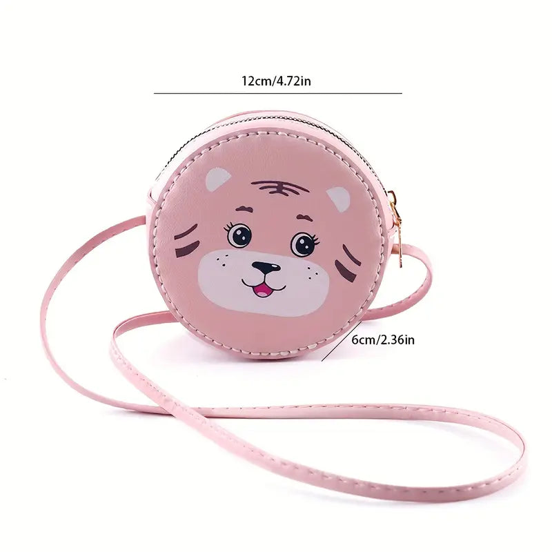 Small Handbag - Tiger - Pink