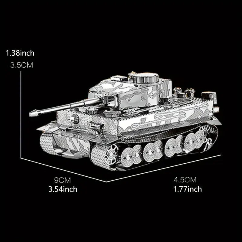 Tiger Tank (3D Metal Puzzle)