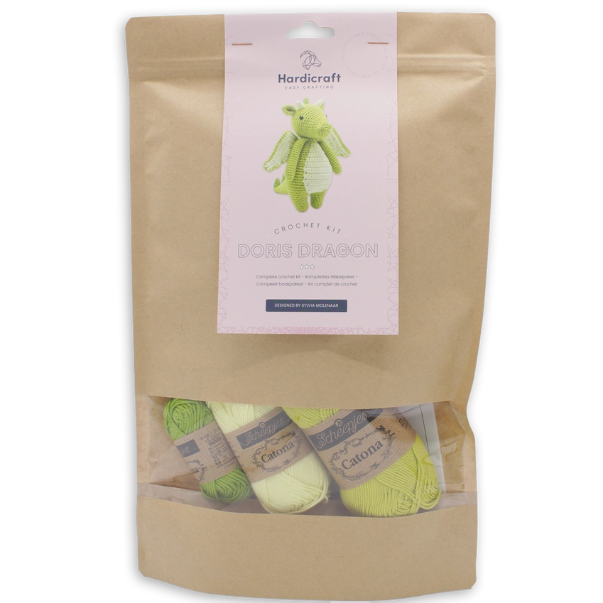 Doris the Dragon (Crochet kit)