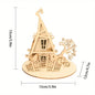 House - Halloween (3D Wooden Puzzle)