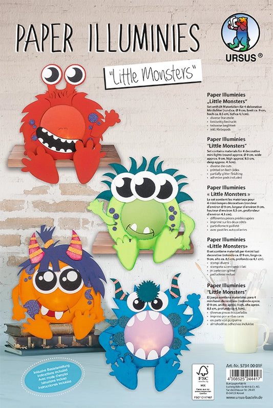 Paper Illumines - Little Monsters