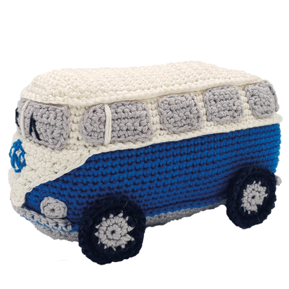 Retro Van Blue (Crochet kit)