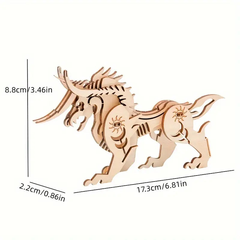 Taurus (3D Wooden Puzzle)