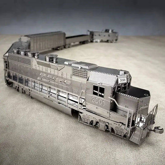 American locomotive set (3D Metal Puzzle)