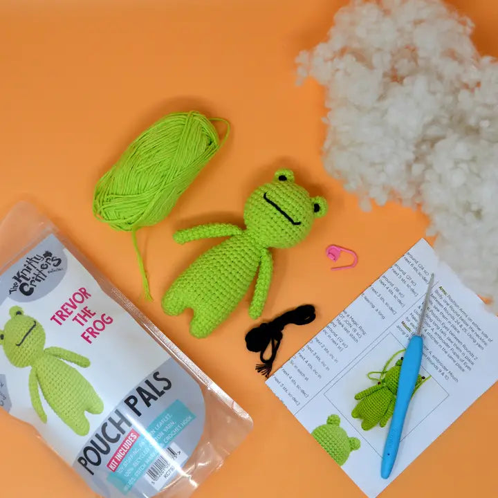 Trevor the frog (Pouch pals)