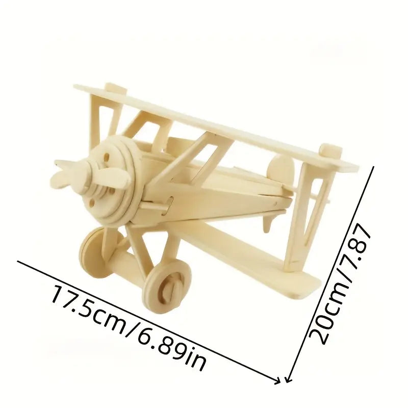 Plane (3D Wooden Puzzle)